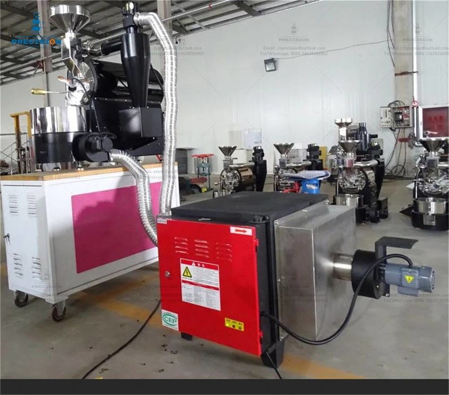 효율적인 연기를 제거하기 위해 강연 저항 커피 로스터 연소 필터