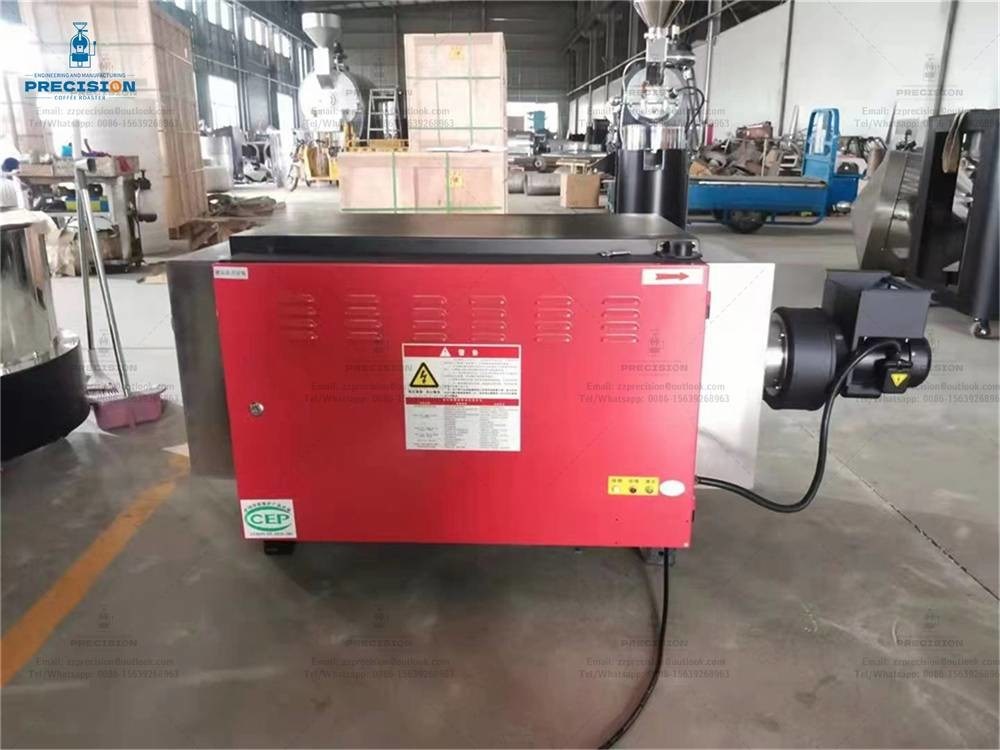 효율적인 연기를 제거하기 위해 강연 저항 커피 로스터 연소 필터