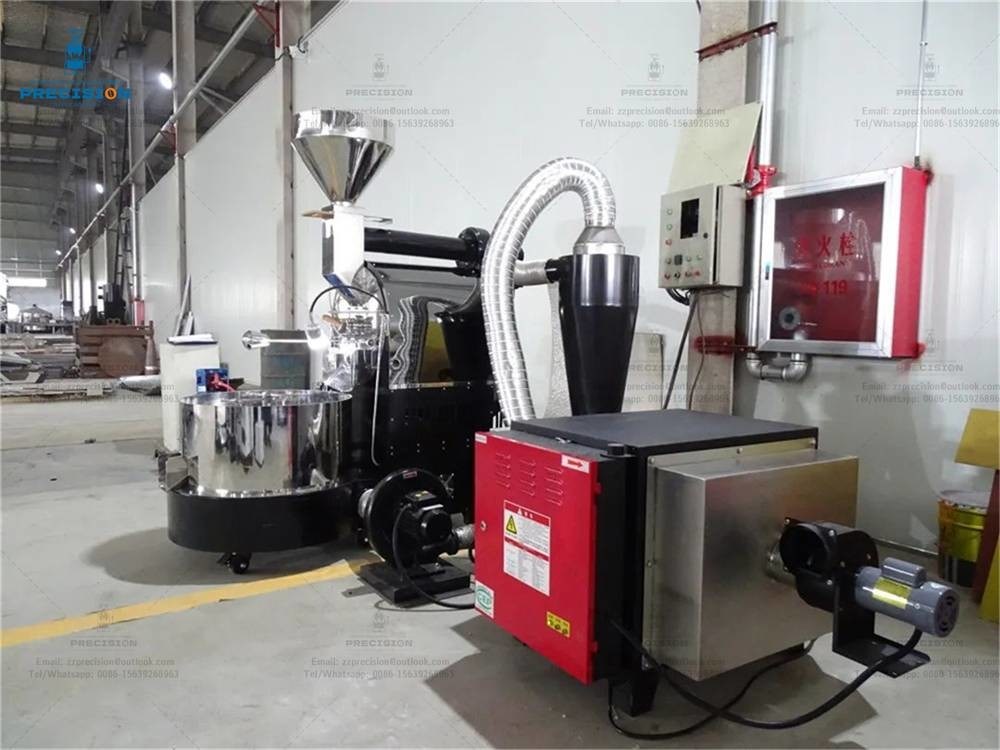 효율적인 연기를 제거하기 위해 강연 저항 커피 로스터 연소 필터