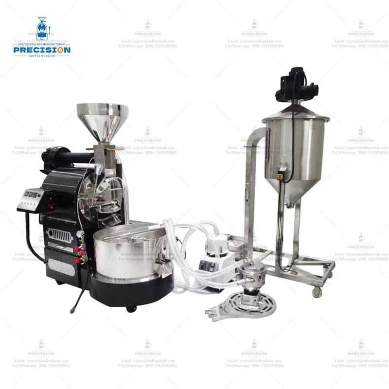 좋은 가격 2024 새 Plc 가스 전기 커피 로스팅 머신 6kg 12kg 15kg 커피 로스터